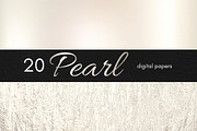 Pearl Digital Paper, Ivory Gradient, a Background Graphic by Business Chic (Thumbnail 2 of 6)
