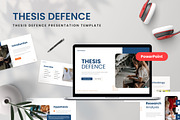 Thesis Defence PowerPoint Template, a Presentation Template by GraphauseProject (Thumbnail 1 of 6)