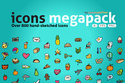 Icons Megapack - Save 50%!, an Icon by Lemonade Pixel (Thumbnail 1 of 6)