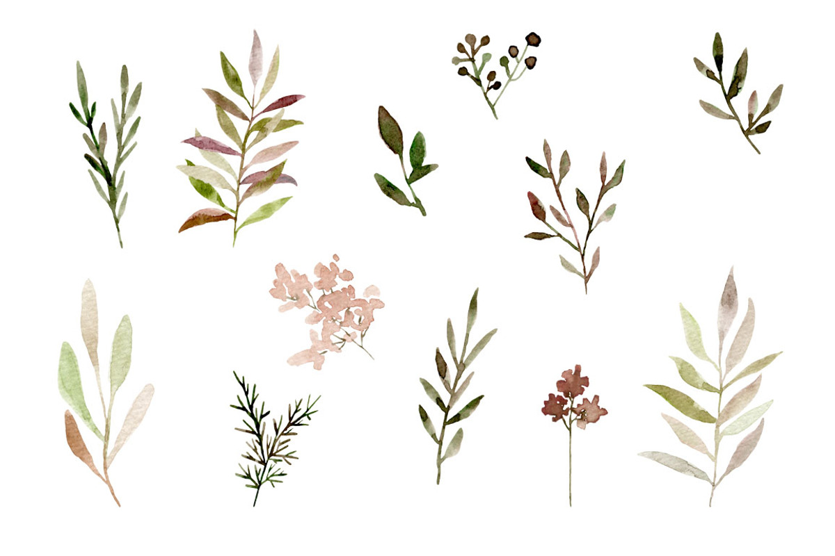All About Leaves 2 - Watercolor, an Illustration by MariePierLaf (Photo 3 of 7)