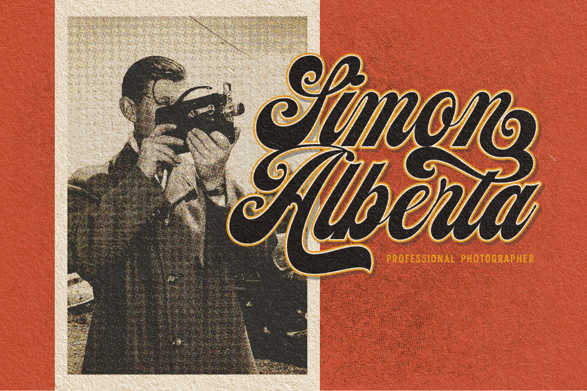 Fragtude - Vintage Display Typeface, a Serif Font by Letterhend Studio (Photo 9 of 10)