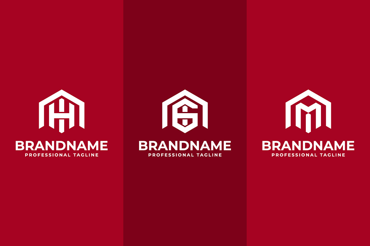 Letters NHI NGI NMI Hexagon Logo, a Branding & Logo Template by Pray Art Design Studio (Photo 2 of 2)