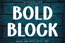 Bold block