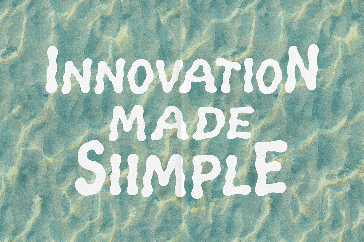 Brestpo Summer Wavy Handmade Display, a Handwritten Font by Maulana Creative (Photo 6 of 7)