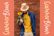 Sunyplay Peachy - Modern Handwritten, a Script Font by stylishtype.co (Thumbnail 2 of 20)