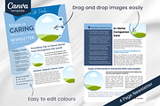 Canva Newsletter Template Caregiver, an Email Template by PixelCraft (Thumbnail 3 of 15)