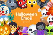Emoji Halloween Icons by JoyPixels®, an Emoji Icon by joypixels (Thumbnail 1 of 6)