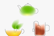 Coffee and tea, a Food Illustration by CGterminal (Thumbnail 3 of 4)