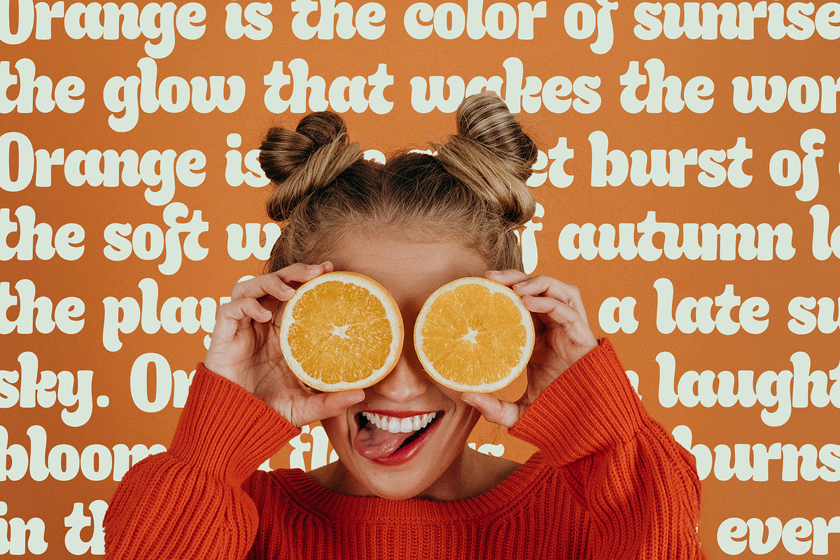 Rockout - Modern Groovy Font, a Font by Subectype Studio (Photo 3 of 10)