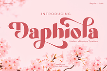 Daphiola - Modern Display Typeface