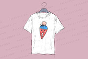 Cute Kawaii School Cones Characters, an Education Illustration by Palau (Thumbnail 3 of 12)