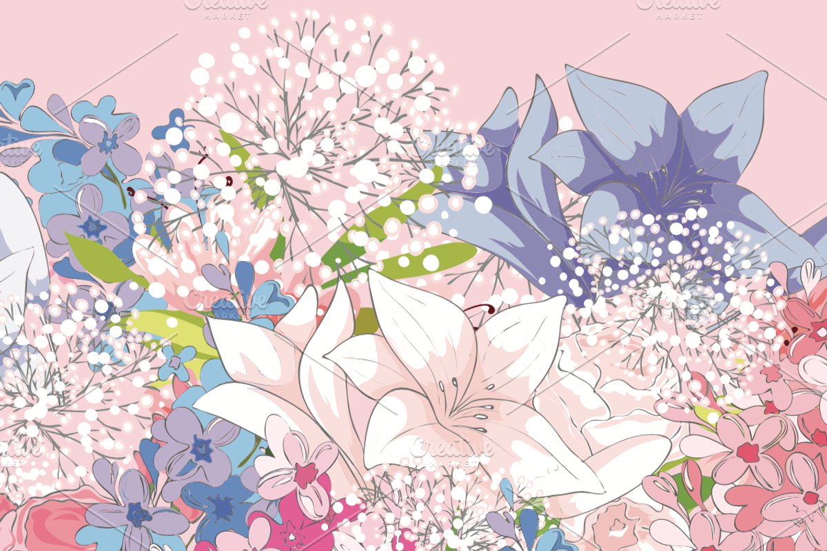 Set with cartoon girls - Cute girls, a Decorative Illustration by StudioLondon (Photo 5 of 12)