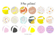 Coconut Font +FREE abstract patterns, a Script Font by Chimerique (Thumbnail 9 of 13)