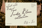 Cherry Wish Romantic Font, a Handwritten Font by BilberryCreates (Thumbnail 3 of 11)