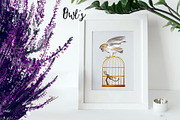 Watercolor Magic Owl, a Decorative Illustration by NNclipart (Thumbnail 3 of 8)