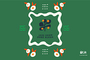 Bloom Blocks Naive Floral Clipart, a Decorative Illustration by Olia (Thumbnail 17 of 25)