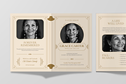 Funeral Program Bifold Brochure, a Brochure Template by Annora Studio (Thumbnail 5 of 6)