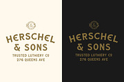 HUSCON - A Vintage Spur Serif, a Serif Font by Hustle Supply Co. (Thumbnail 4 of 8)