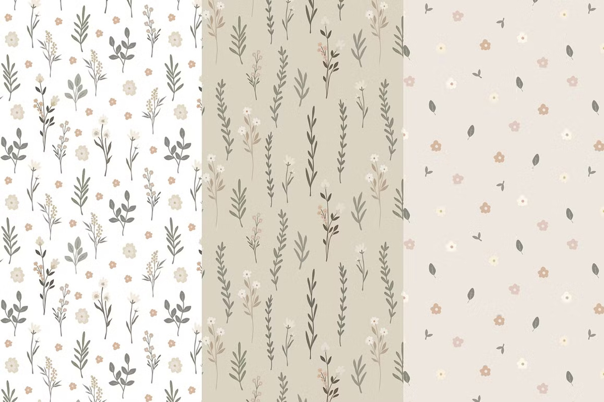 4 in 1 Pattern Bundle - 64 Patterns, a Pattern Graphic by Emilie Cliche (Photo 14 of 34)