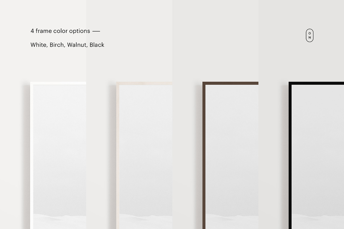 4:5 Landscape Frame Mockup Kit, a Print Template by October November (Photo 3 of 4)