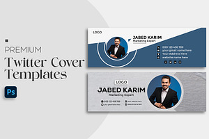 Simple Twitter Cover Design