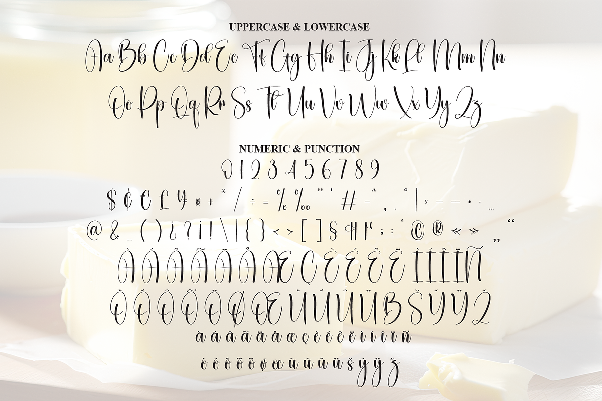 Butterly | Script Font, a Handwritten Font by Scratchones (Photo 7 of 9)