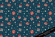 Vintage Holiday Digital Paper, a Pattern Graphic by Chromolume Studio (Thumbnail 22 of 28)