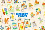 Nursery Prints, a Graphic by Wall Art Print Studio (Thumbnail 1 of 15)