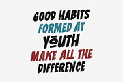 Emato Canbia Bold Playful Hand Drawn, a Handwritten Font by Maulana Creative (Thumbnail 7 of 7)