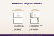 Business Card Templates 3 Designs, a Business Card Template by B2 Studio (Thumbnail 8 of 18)