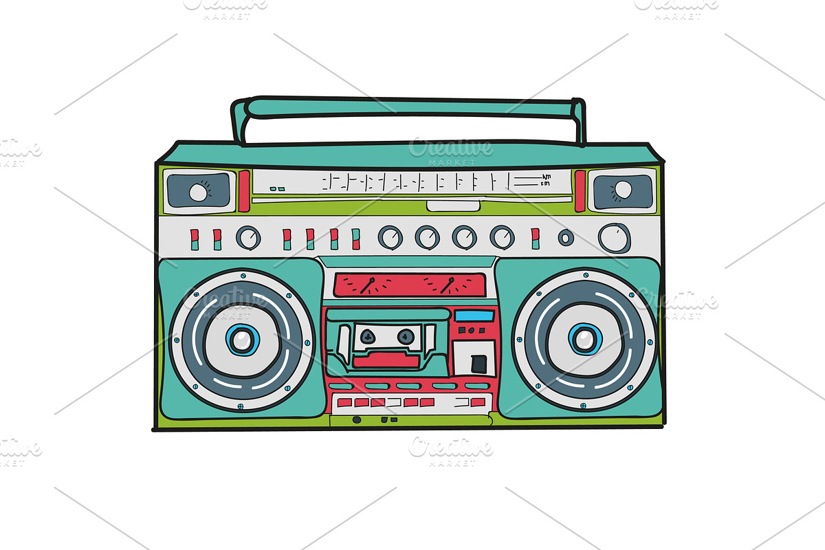 MUSIC- big set   (vector), an Object Illustration by pashigorov (Photo 2 of 9)