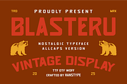Blasteru - Retro Font, a Font by Hanstype.com (Thumbnail 1 of 6)