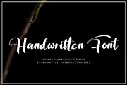 Bostter Faith, a Script Font by pineungtype (Thumbnail 7 of 9)