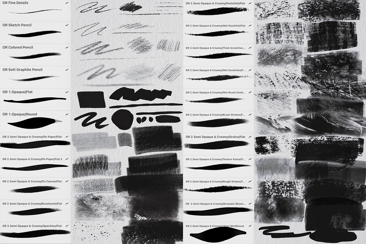 Versatile Gouache Procreate Brushes, a Brush Add-On by OlgaRom (Photo 6 of 7)