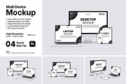 Multi Device Mockup Bundle Set, a Wearable Device Mockup by Rielismee (Thumbnail 1 of 5)