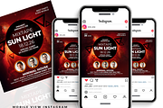 Sunlight Poster / Flyer Template, a Flyer Template by AfzaalGraphics (Thumbnail 2 of 2)