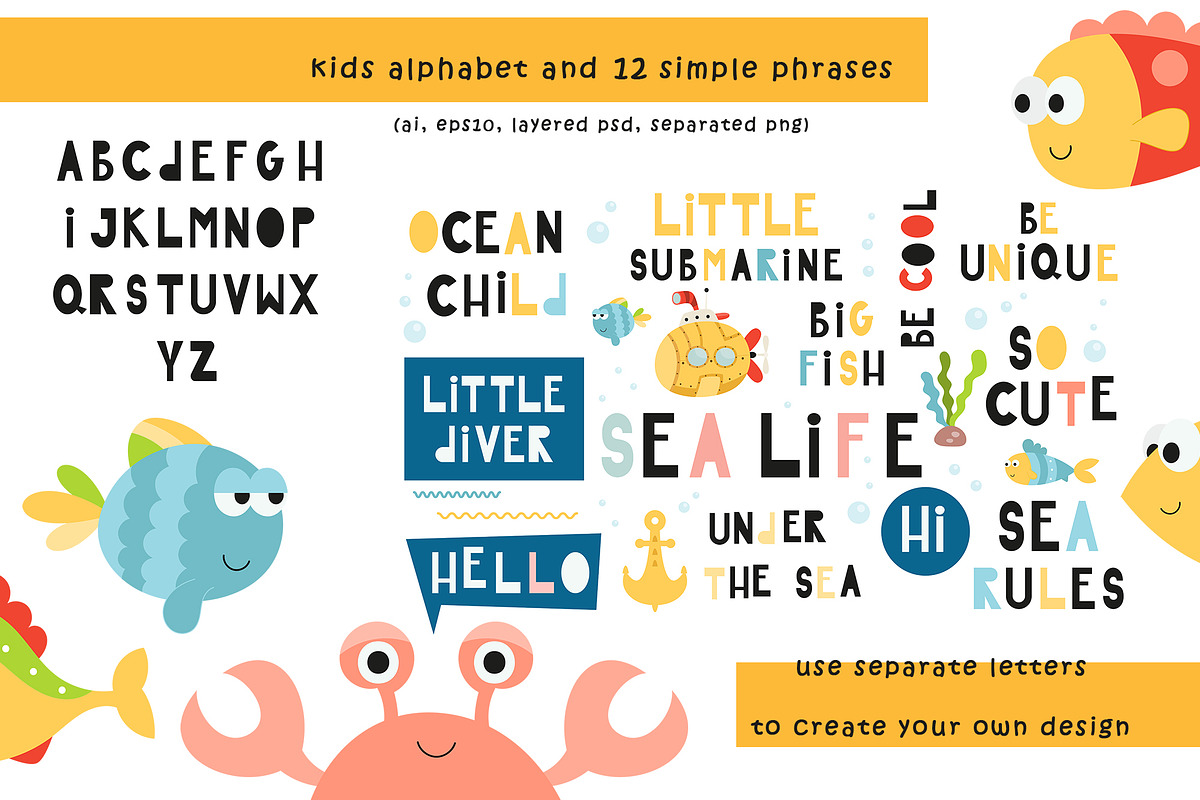 Nursery Art Sea life, an Animal Illustration by Nursery Art (Photo 4 of 9)