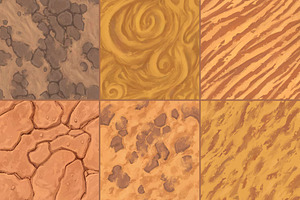 Hand-painted Sand Textures