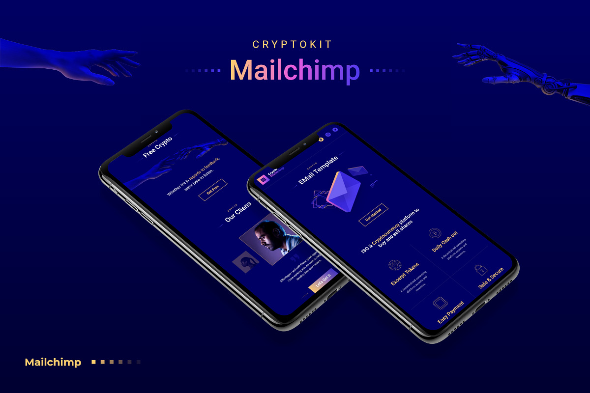 Crypto MailChimp, an Email Template by TemplateZuu (Photo 2 of 5)