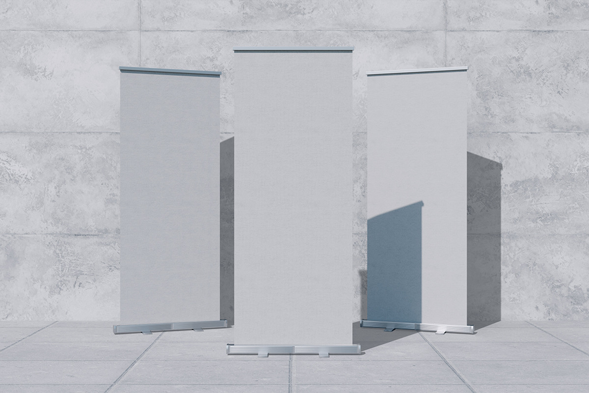 Roll Up Banner Mockup, a Mockup by Rahardi Creative (Photo 3 of 4)