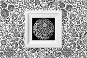 B&W 40 Patterns Collection, a Pattern Graphic by ekaart (Thumbnail 7 of 7)