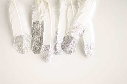 Glitter feathers stock photo containing ornaments and ornament, a Holiday Photo by Coral Antler
