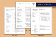 Nurse Resume Template Word, Pages, a Resume Template by VictoriousVita (Thumbnail 4 of 8)