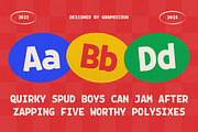 Placksy, a Sans Serif Font by graphicook (Thumbnail 4 of 10)