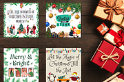 Cute & Charming Christmas Cards Set, a Card Template by WynterLife Studio (Thumbnail 2 of 4)