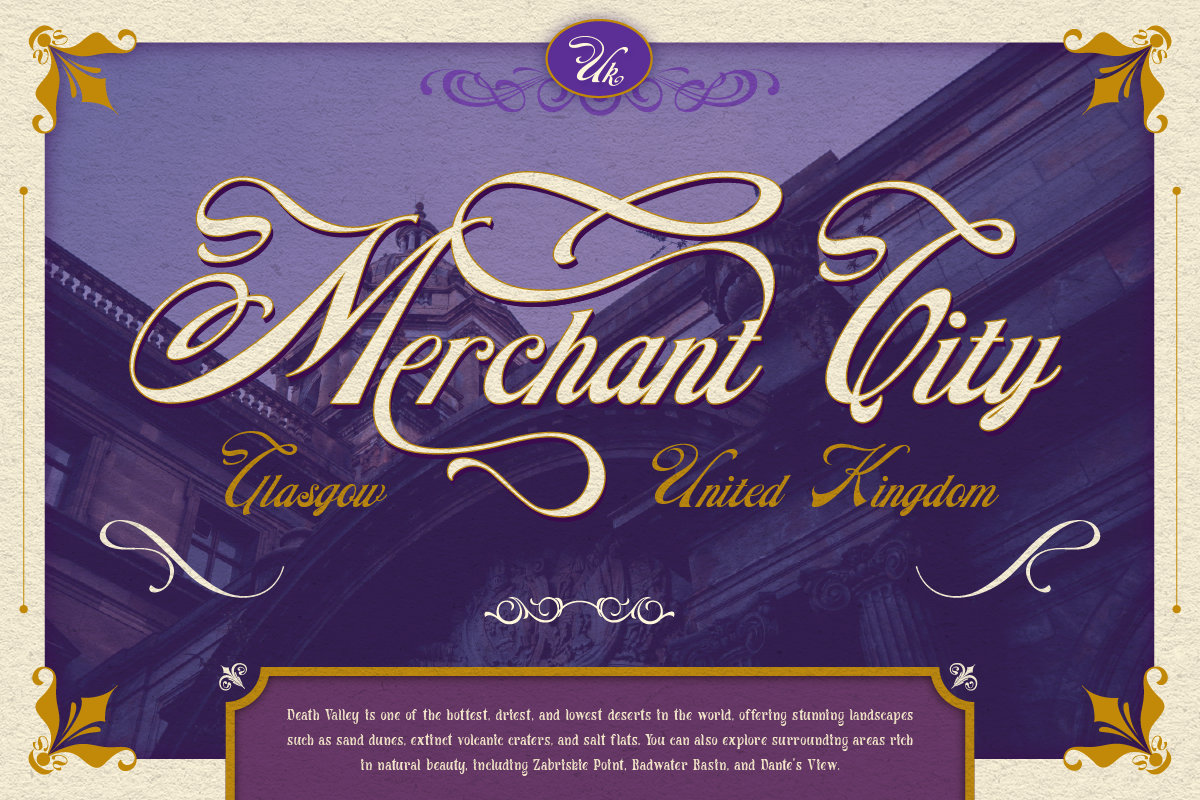 Elcie, a Script Font by Burntilldead (Photo 4 of 14)