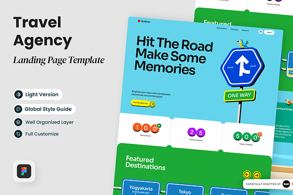 GoNow - Travel Agency Landing Page preview 5