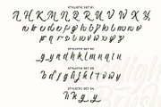 Roselight Brush, a Script Font by din-studio.com (Thumbnail 10 of 16)