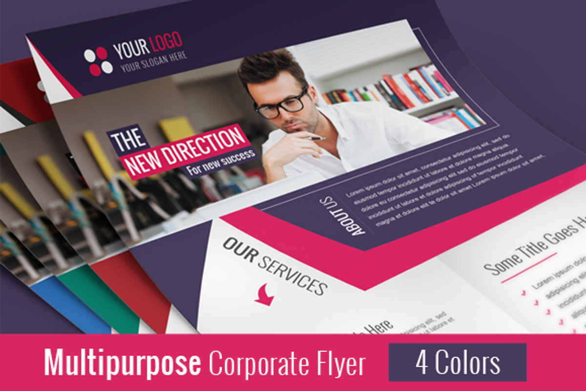 Clean Business Flyer ( PSD ), a Flyer Template by Nody4Design (Photo 1 of 3)