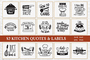 82 Kitchen Quotes and Labels, an Object Graphic by Peachycottoncandy (Thumbnail 2 of 7)